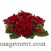 The Holiday Aisle Faux Hydrangea Berry Candleholder THDA4311